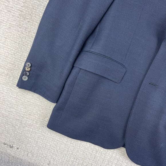 SAND Copenhagen Navy Blazer Zignone Cashmere/Wool Italy Made Mens US 42 EU 52 - Picture 4 of 16